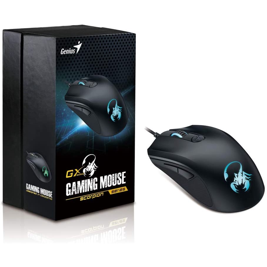 ⚡️เมาส์เกมมิ่ง ราคาถูกๆ⚡️ Genius Scorpion M8-610 ,M6-600 ,M6-400 Wired Gaming Mouse