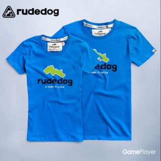 Rudedog. เสื้อยืด รุ่น Game player สีฟ้า