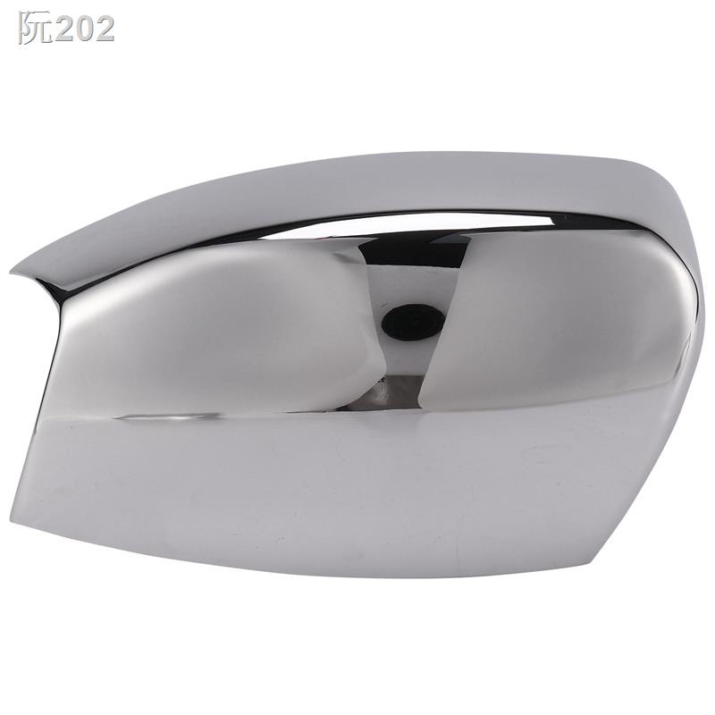 ∈1 Pair Rear View Mirror Cover ABS Plastic Car Side Mirror Cover Chrome