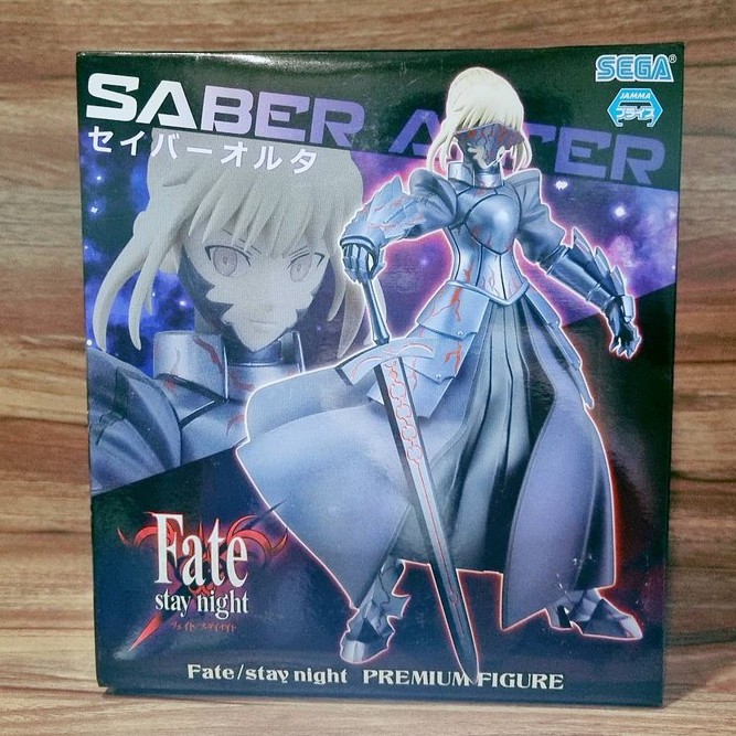 เซเบอร์ อาเธอร์ Saber Alter Fate Stay Night Premium Figure SEGA ฟิกเกอร์ (ของแท้ มือ 1)