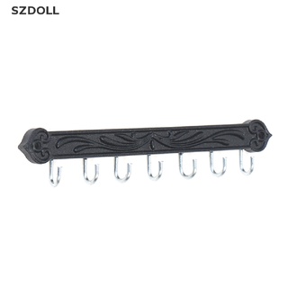 [cxSZDOLL]  1/12 Dollhouse Miniature Quality Alloy Clothes Coat Hook Rack Wall Hanger  DOM