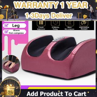Electric Foot heating Leg Relax Massager Acupoint Machine Remote Control Foot Care Massage Machine