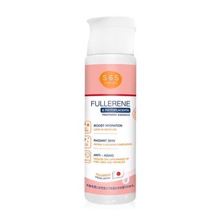 SOS Fullerene &amp; Phytoplacenta Treatment Essence 170 ml ผิวชุ่มชื้น กระจ่างใส กระชับรูขุมขน ลดริ้วรอย☘️