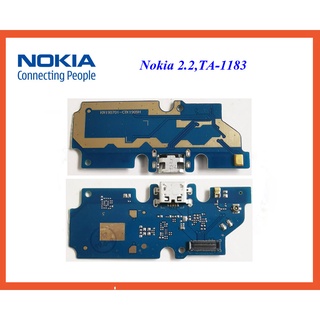 สายแพรชุดก้นชาร์จ Nokia 2.2,TA-1183