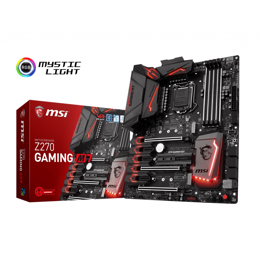 MAINBOARD (เมนบอร์ด) 1151 MSI Z270 GAMING M7 RGB ตัวท็อป พร้อมส่ง