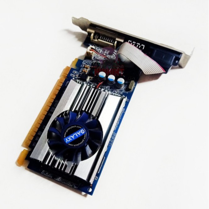 ✨มีเก็บเงินปลายทาง✨ VGA การ์ดจอ GALAXY GT610 2GB GDDR3 64Bit✨มือสองNO BOX✨