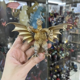 กาชาปอง ก๊อตซิล่า ก็อตซิลลา คิงกิโดร่าห์ ปีกแซมสีน้ำตาล Godzilla King Ghidorah Gashapon