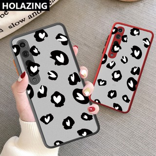 Lens Protective Case Xiaomi Mi 10 Pro Ultra Note 10 Mi A3 Lite POCO X3 NFC Mi 9T Pro Candy เคสโทรศัพท์ เคสซิลิโคน Leopard Matte Scrub PC Hard Cover Anti-Scrach Shockproof