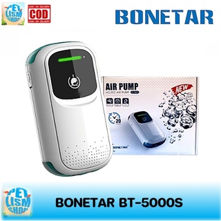 ปั๊มลม BONETAR พกพา ปั๊มลมออกซิเจน แบตเตอร์รี่สำรองไฟ หัวชาจต์ USB รุ่น BT 5000S