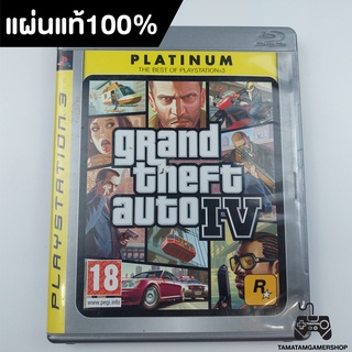 แผ่นแท้PS3 *ปกThe Best* Grand Theft Auto IV PS3 โซนยุโรป Z2[BLES-00229] GTA4 GTA IV ps3 ปกสะสม หายาก