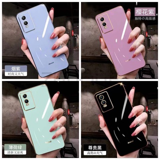 【ใหม่】เคส VIVO Y76 5G ขอบตรง 90° เคส