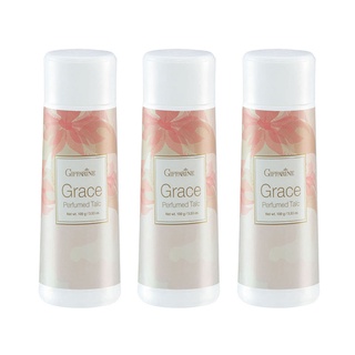 Grace Perfumed Talc  เกรซ เพอร์ฟูม ทัลค์ 100 g. 3 ชิ้น