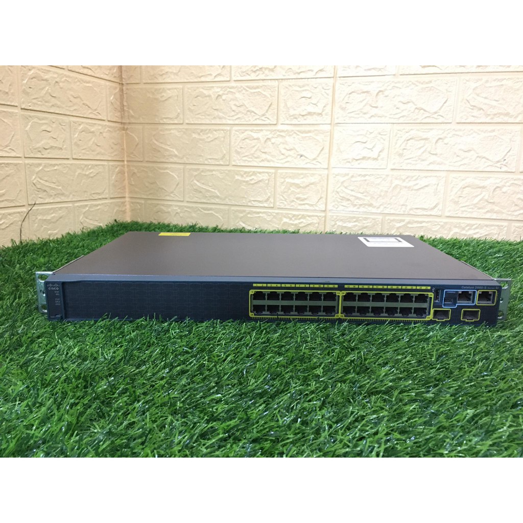 Cisco C2960S-24TS-S Switch (มือสองสภาพดีพร้อมใช้งาน)