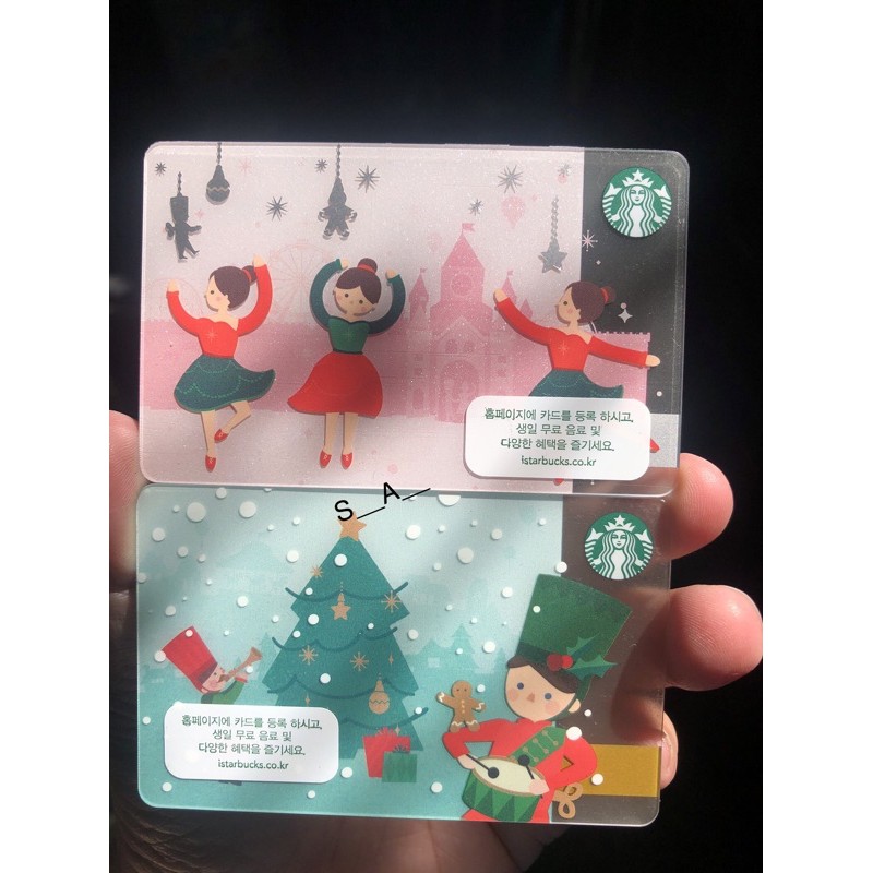 Starbucks Korea Plastic Card 2020 (authentic🌹 )