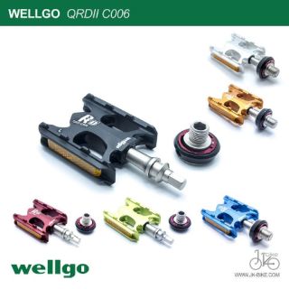 บันไดจักรยานถอดได้ WELLGO QRDII C006 PEDAL