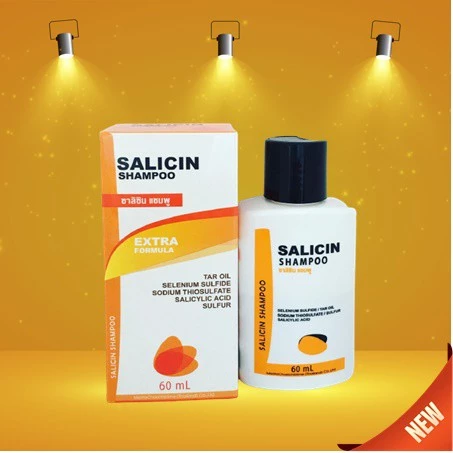 📌expยาว ซาลิซิน แชมพู Salicin Shampoo Tar shampoo Tar oil Sulfur