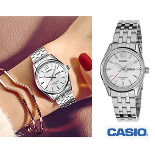 นาฬิกา Casio รุ่น LTP-1335D-7A นาฬิใกาสำหรับคุณผู้หญิงสายแสตนเลส กันน้ำ 50 เมตร ของแท้ 100% ประกันสินค้า1 ปีเต็ม