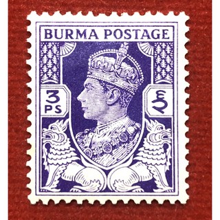 แสตมป์BURMA POSTAGE มี 2 ดวง