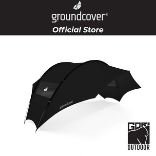 groundcover Roof House - Black