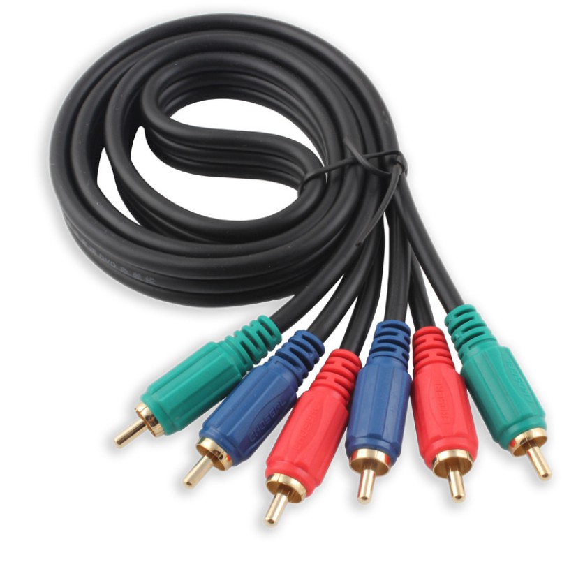 สายวิดีโอ ypbpr rca 1.5 ม. สายไฟ 3rca av