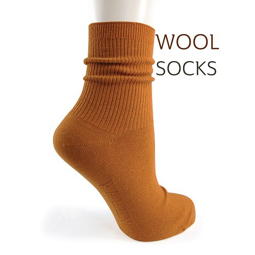 PALLY : ถุงเท้ากันหนาว ThermoCool Wool -Mini Rib