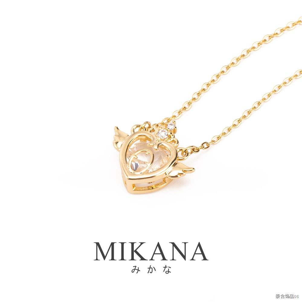 mikana สร้อยคอทองคำ 18K สร้อยคอความรัก จี้