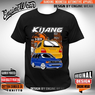 เสื้อยืด พิมพ์ลายรถยนต์ kijang kapsul toyota kijang