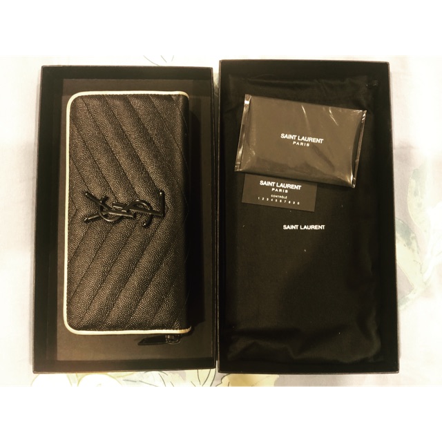 YSL wallet กระเป๋าสตางค์ใบยาว