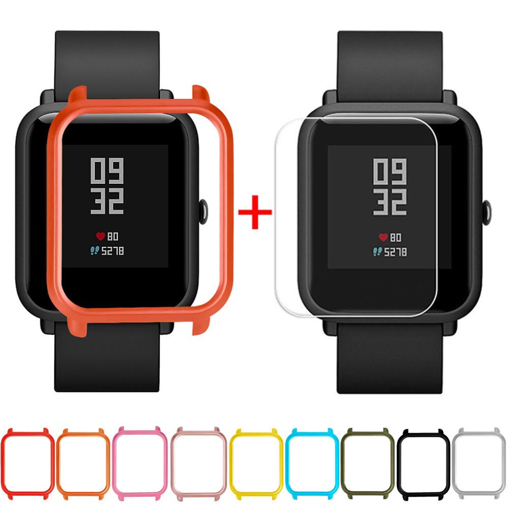 เคสกันรอยหน้าจอสำหรับ Huami Amazfit bip Younth Watch and Screen Protector