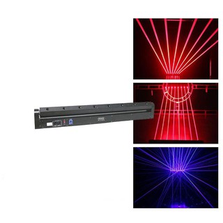 ❗️BEAM BAR LASER 8 HEAD PARTY LIGHT ไฟดิสโก้ ไฟดิสโก้เทค ไฟ LASER LIGHT 7 color  ไฟเทค ปาร์ตี้ ไฟเวที ดิสโก้ผับ