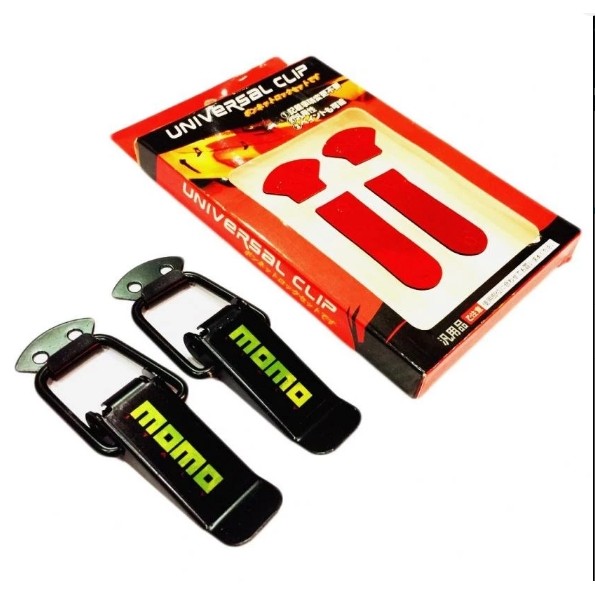 กิ๊ฟล็อคกันชน ตัวยึดกันชน กิ๊บล็อคกันชน ใส่ได้กับรถทุกรุ่น สีดำ-1 momo (BLACK)