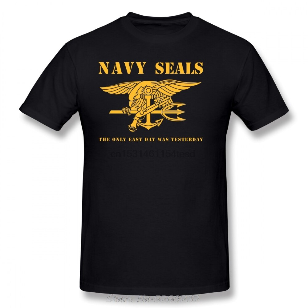Navy Seal T Navy Seals Stencil TShirt Tee Men TShirt Streetwear