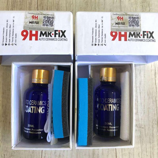 MR FIX เคลือบแก้วแท้ ความกระด้าง 9H แข็งเป็นผลึกแก้วใส 100% 2 ขวด