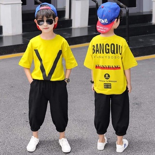 🤡🤡 ชุดเซตเสื้อ​  (v) พร้อมกางเกงเข้าชุด😎😎 ​🚛 หล่อเทห์​ 🚖 น่านิ่มเด้งใส่สบายจร้า🚨🚨