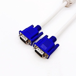 สาย VGA สายต่อจอคอมพิวเตอร์ RGB Cable 3+6 M/M HD High Qualit(สีขาว)ยาว 3M