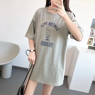 เสื้อคนท้องพร้อมช่องให้นมบุตร ผ้าฝ้าย