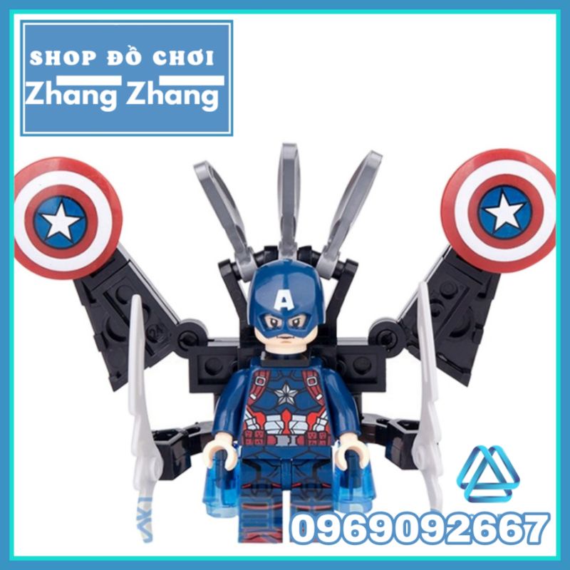 Captain American Model Puzzle Toy - Avengers Civil War Superhero Marvel Minifigures MG0001