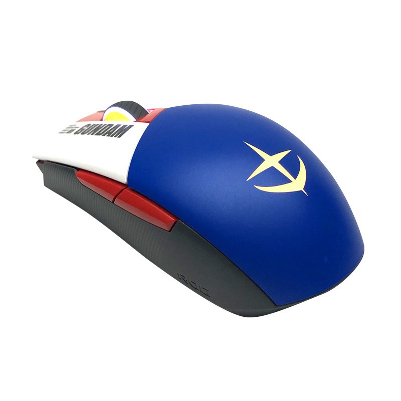 Asus เอซ ส Rog Strix Impact Ii Gundam Ltd Optical Gaming Mouse Interchangeable Micro 60dpi Wired Rgb Gaming Mouse 2 800