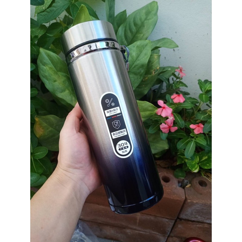 กระบอกน้ำ ขนาด 520ml.เก็บอุณหภูมิน้ำร้อน-น้ำเย็น สแตนเลส 304# (มีของพร้อมส่ง)