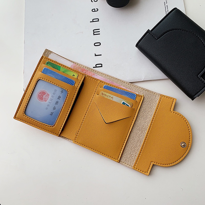 กระเป๋าสตางค์ ใบสั้น กระเป๋าใส่เหรียญ ใส่บัตรได้ ลายการ์ฟิลด์น่ารัก สําหรับผู้ชาย และผู้หญิง