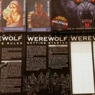 Ultimate WereWolf deluxe edition (wolf pack) การ์ดเกม Card Game เกมล่ามนุษย์หมาป่า เกมสนุก บอร์ดเกม Board Game
