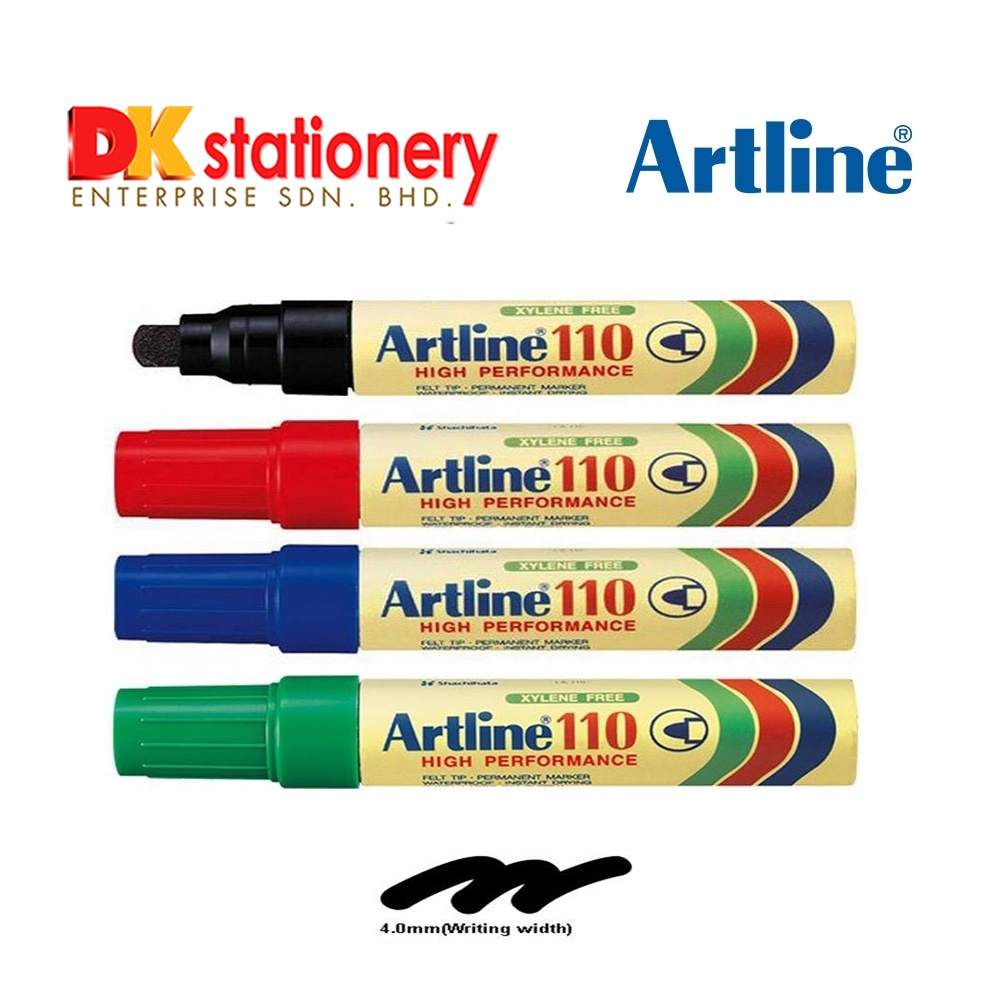 ปากกามาร์กเกอร์ถาวร Artline 110