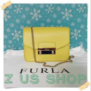 Furla Julia mini crossbody/yellow, green, red.