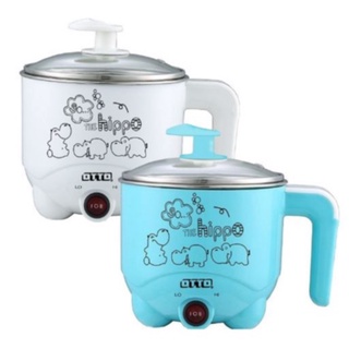 OTTO หม้ออเนกประสงค์ หม้อชาบู รุ่น MC-404A  สีฟ้า, สีขาว หม้อต้ม หม้อนึ่งไข่ หม้อต้มมาม่า mc 404a ขนาดเล็ก ออตโต้ 404a