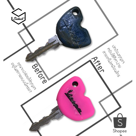 🛵 ยางซิลิโคนหุ้มกุญแจเวสป้า New Vespa เนื้อซิลิโคนเกรดA+++ พร้อมส่ง - รูปที่ 2