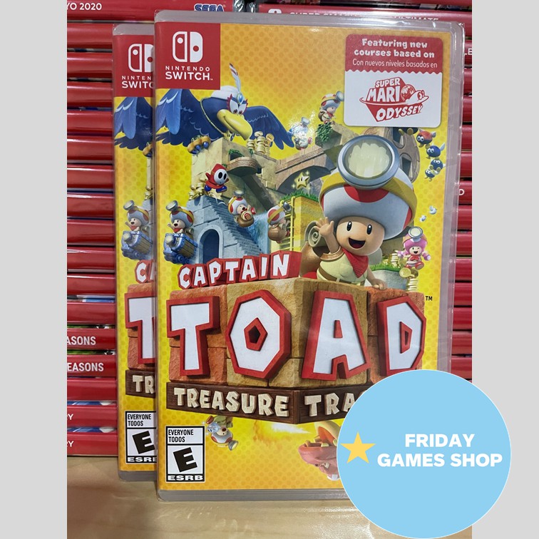 Nintendo Switch game : Captain Toad Treasure Tracker สินค้ามือ1