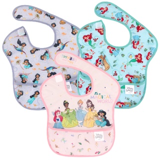 Bumkins ผ้ากันเปื้อนกันน้ำ แพ็ค 3 ชิ้น Collections Disney รุ่น Super Bib PK3 เหมาะกับน้อง 6-24 เดือน  S3-DPR80