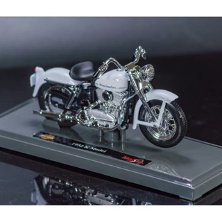 โมเดลรถมอเตอร์ไซค์HARLEY-DAVIDSON สเกล1:18 รายละเอียดสวยเป็นงานโมเดลสำหรับตั้งโชว์