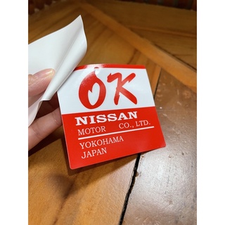 สติกเกอร์ JDM - Nissanok RED