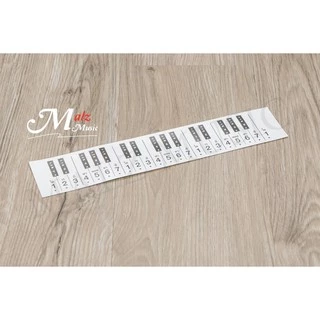 สติกเกอร์ เมโลเดียน เมโลดิก้า สติ๊กเกอร์ตัวโน๊ต Melodian Melodica Sticker ใช้ได้กับเมโลเดียนขนาด 27 / 32 / 37 คีย์